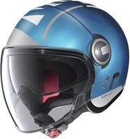 Nolan N21 Visor Avant-Garde Jet Helm,  blauw,  afmeting L
