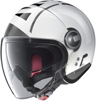 Nolan N21 Visor Avant-Garde Jet Helm,  wit,  afmeting XS