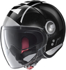 Nolan N21 Visor Avant-Garde Jet Helm,  zwart,  afmeting S