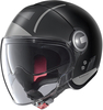 Nolan N21 Visor Avant-Garde Jet Helm,  zwart-grijs,  afmeting S