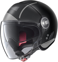 Nolan N21 Visor Avant-Garde Jet Helm,  zwart-grijs,  afmeting S