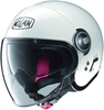 Nolan N21 Visor Classic Jet helm,  wit,  afmeting S