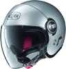 Nolan N21 Visor Classic Jet helm,  zilver,  afmeting XL