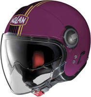 Nolan N21 Visor Joie De Vivre Jet helm Donkerrood S