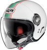 Nolan N21 Visor Joie De Vivre Jet helm,  wit-pink-groen,  afmeting S