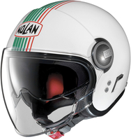 Nolan N21 Visor Joie De Vivre Jet helm,  wit-pink-groen,  afmeting S