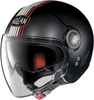 Nolan N21 Visor Joie De Vivre Jet helm,  zwart-wit-rood,  afmeting XL
