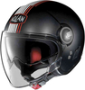 Nolan N21 Visor Joie De Vivre Jet helm Zwart Wit Rood M