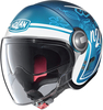 Nolan N21 Visor Playa Jet Helm,  blauw,  afmeting S
