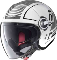 Nolan N21 Visor Runabout Jet helm Grijs Wit XL