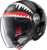 Nolan N21 Visor Skydweller Jet Helm,  zwart-grijs,  afmeting M