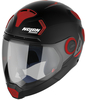 Nolan N30-4 VP Inception Helm,  zwart-rood,  afmeting XL