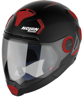 Nolan N30-4 VP Inception Helm,  zwart-rood,  afmeting XL