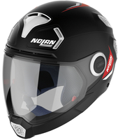Nolan N30-4 VP Inception Helm,  zwart-wit,  afmeting XL