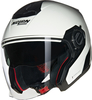 Nolan N40-5 06 Classico N-Com Jet Helm,  wit,  afmeting M voor man