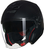 Nolan N40-5 06 Classico N-Com Jet Helm,  zwart,  afmeting XS voor man