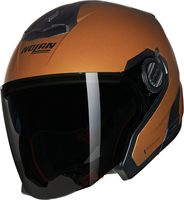 Nolan N40-5 06 Classico Nobile N-Com Jet Helm,  bruin-beige,  afmeting XL voor man