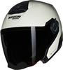 Nolan N40-5 06 Classico Nobile N-Com Jet Helm,  wit,  afmeting XL voor man
