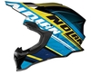 Nolan N53 Flaxy,  geel-blauw,  afmeting XS