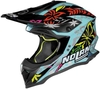 Nolan N53 Petrucci Practice Replica Motorcross helm Veelkleurig XL