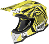 Nolan N53 Riddler Motorcross helm,  geel,  afmeting M