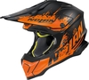 Nolan N53 Savannah Motorcross helm,  zwart-oranje,  afmeting M