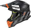 Nolan N53 Spakler Motorcross helm,  zwart-oranje,  afmeting M voor man