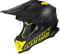 Nolan N53 Vultur Motorcross helm Zwart Geel S
