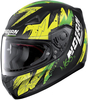 Nolan N60-5 Bounty Helm,  zwart-geel,  afmeting M