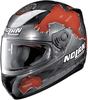 Nolan N60-5 C.Checa Replica Helm,  zwart-rood,  afmeting L