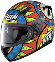 Nolan N60-5 C.Davies Helm Zwart Rood Blauw L