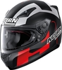 Nolan N60-5 Gemini Replica D. Petrucci Test Helm,  zwart-rood,  afmeting L