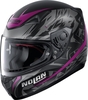Nolan N60-5 Metropolis Helm,  zwart-donkerrood,  afmeting 2XS