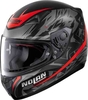 Nolan N60-5 Metropolis Helm Zwart Rood 2XS