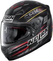 Nolan N60-5 SBK Helm,  zwart-wit-rood,  afmeting M