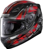 Nolan N60-5 Secutor Helm Zwart Rood M
