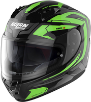 Nolan N60-6 Anchor Helm,  zwart-groen,  afmeting M