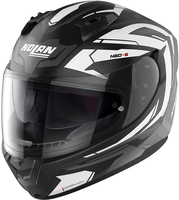 Nolan N60-6 Anchor Helm,  zwart-wit,  afmeting M
