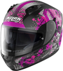 Nolan N60-6 Eufor Helm,  zwart-pink,  afmeting M