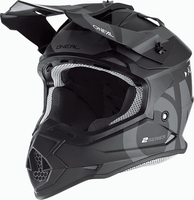 Oneal 2Series Slick 2023 Motorcross helm,  zwart-grijs,  afmeting S voor man