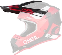 Oneal 2Series Spyde Helm Peak,  zwart-rood voor man