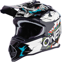 Oneal 2Series Villain Jeugd Motorcross Helm,  wit,  afmeting M