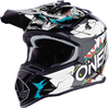 Oneal 2Series Villain Jeugd Motorcross Helm,  wit,  afmeting S