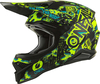 Oneal 3Series Assault V.22 Motorcross helm,  zwart-groen,  afmeting XS