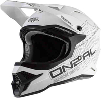 Oneal 3Series Flat 2.0 Motorcross helm Wit S
