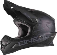 Oneal 3Series Flat Kinderen Motocross helm Zwart M