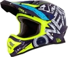 Oneal 3Series Helium Motorcross helm Blauw XL