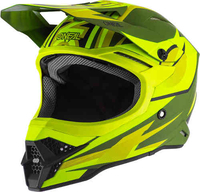 Oneal 3Series Riff 2.0 Motorcross helm Groen Geel 2XL