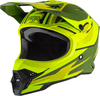 Oneal 3Series Riff 2.0 Motorcross helm,  groen-geel,  afmeting M