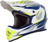 Oneal 3Series Riff Motorcross helm Blauw 2XL